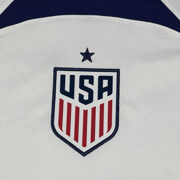 Nike Team USA Soccer Jersey Men XXL 2XL White Loyal USMNT Stadium Home Kit 22/23 - Picture 3 of 11